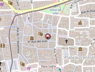 Carte de Eroshop à Clermont-ferrand