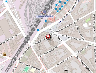 Carte de Le Forum De Vaise à Lyon