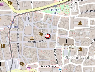 Carte de Konnichiwa à Clermont-ferrand