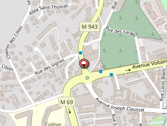 Carte de Faure Michel à Chamalières