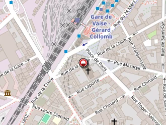 Carte de Bouneffa Kahina à Lyon