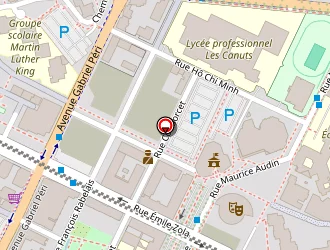 Carte de Boissonneau Thomas à Vaulx-en-velin