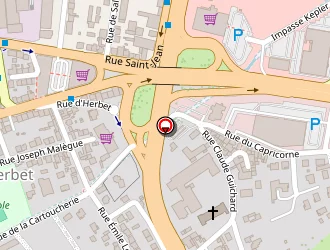 Carte de Carter-cash à Clermont-ferrand