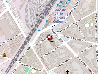 Carte de Perrot Guy à Lyon