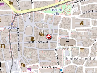 Carte de Saurel Jean Claude à Clermont-ferrand