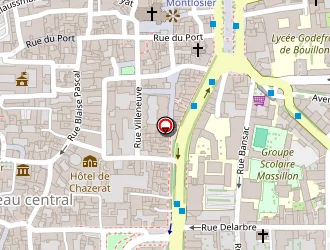 Carte de Baraka Catherine à Clermont-ferrand