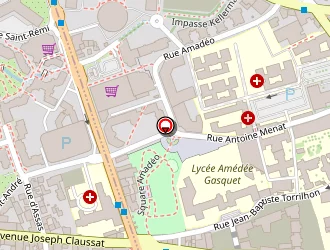 Carte de Nivet Pierreline à Clermont-ferrand