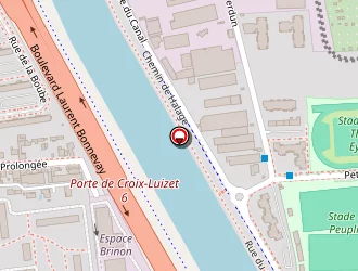 Carte de Le Container De Malcolm à Villeurbanne