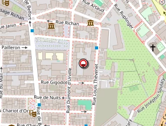 Carte de L'atelier Du Geste à Lyon