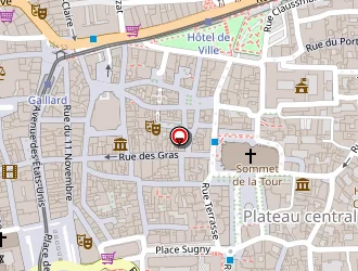 Carte de La Tente Caidale à Clermont-ferrand