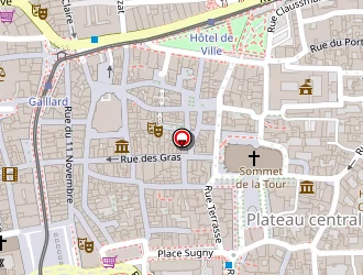 Carte de L'atelier D'eole à Clermont-ferrand