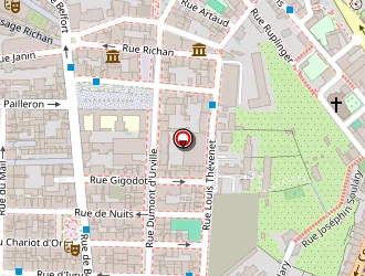 Carte de Garage Du Plateau à Lyon