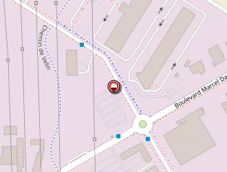 Carte de Mins à Jonage