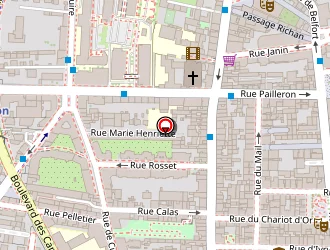 Carte de Gayvallet David à Lyon