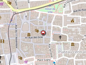 Carte de Mewse Anthony à Clermont-ferrand