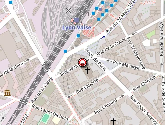 Carte de Hjel à Lyon