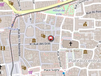 Carte de La Perdrix 7 à Clermont-ferrand