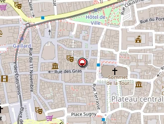 Carte de Lasfar Bruno à Clermont-ferrand