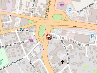 Carte de Europcar à Clermont-ferrand