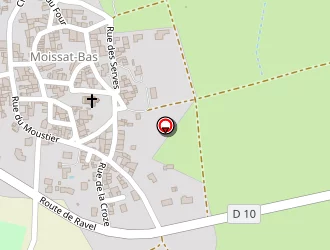 Carte de Puech Natacha à Moissat