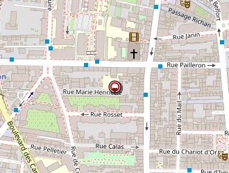 Carte de Espace Sfr à Lyon