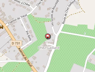 Carte de Station Service Elan à Burie