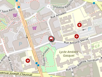 Carte de Square Habitat à Chamalières