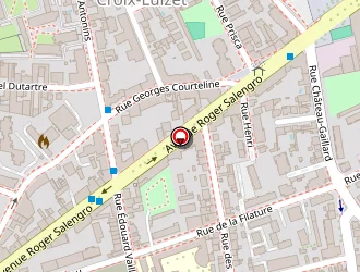 Carte de Top Services à Villeurbanne