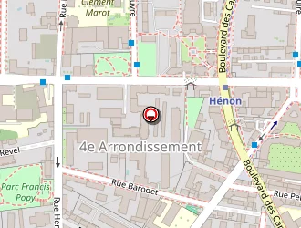 Carte de Crescendo Music à Lyon