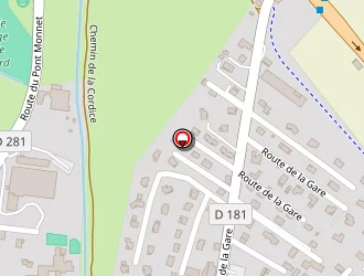 Carte de La Poste à Doussard