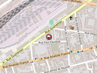 Carte de Ambulance Du Soleil à Clermont-ferrand