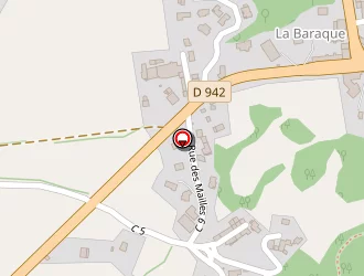 Carte de Ponsonnier Jacques à Orcines