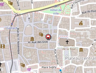 Carte de Arche à Clermont-ferrand