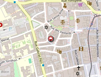 Carte de Générale De Téléphone à Clermont-ferrand