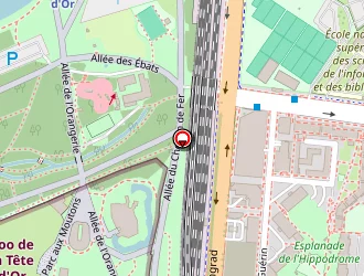 Carte de Vivalp à Villeurbanne