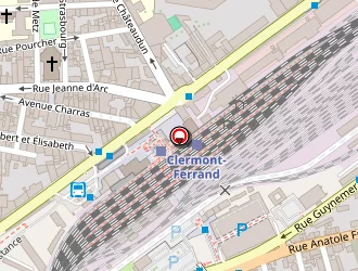 Carte de Le Serin à Clermont-ferrand