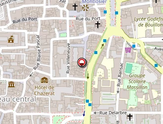 Carte de Le Fizzy à Clermont-ferrand