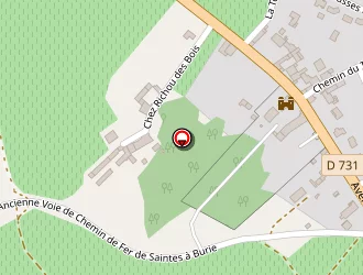 Carte de Es Valoris à Burie