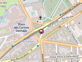 Carte de Cagefor à Clermont-ferrand