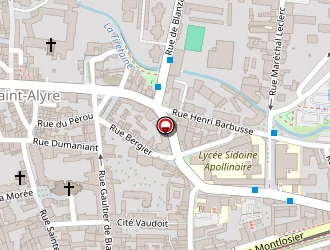 Carte de Pieds Au Plancher à Clermont-ferrand