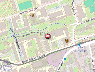 Carte de P&b à Villeurbanne