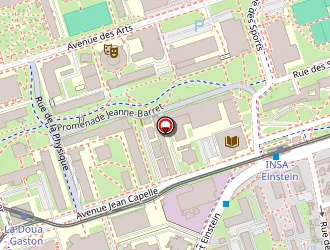 Carte de Ct Bat à Villeurbanne