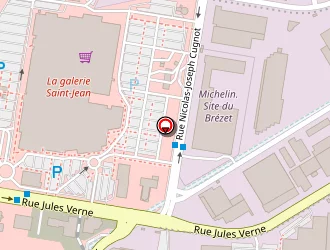 Carte de Adecco à Clermont-ferrand