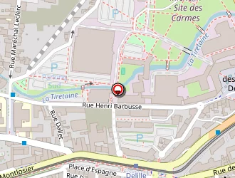 Carte de La Méditerranée à Clermont-ferrand