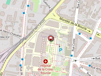 Carte de La Poste à Lyon