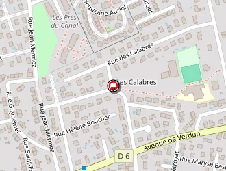 Carte de Bati Est à Meyzieu