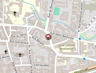 Carte de Les Valseuses à Clermont-ferrand