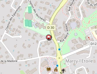 Carte de Bnp Paribas à Marcy-l'étoile