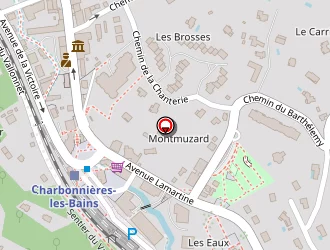 Carte de Crea Optic à Charbonnières-les-bains