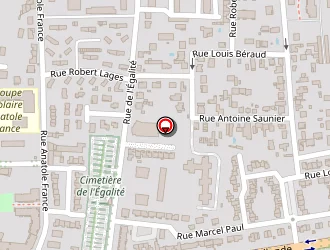 Carte de Saccinto à Vaulx-en-velin